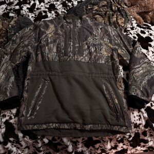 mens sz medium drake waterfowl qaurter zip